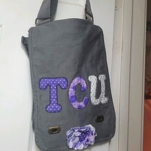 TCU side satchel bag